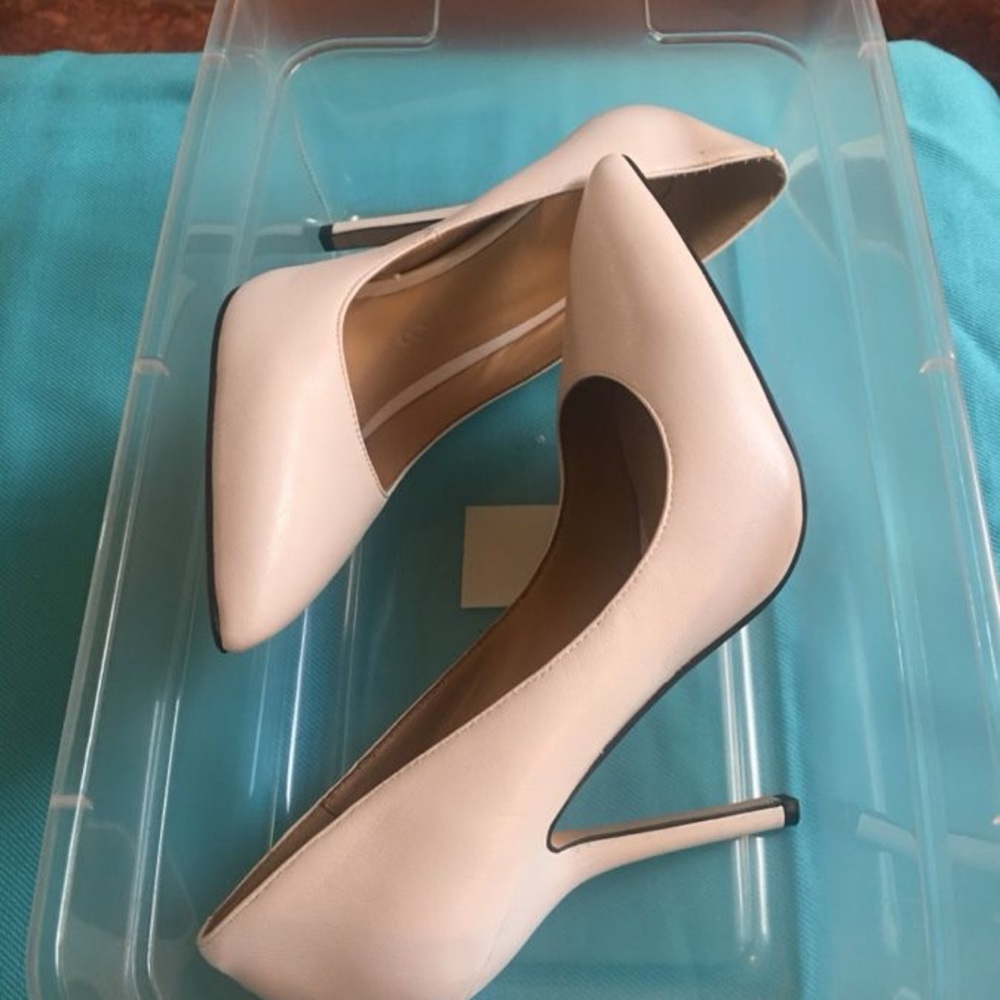 White High Heels